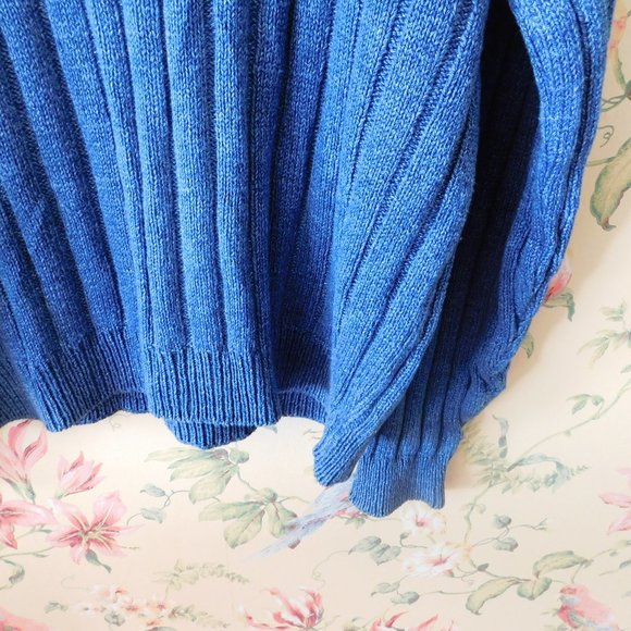 🪺 Blue Ribbed Sweater - Picture 7 of 12
